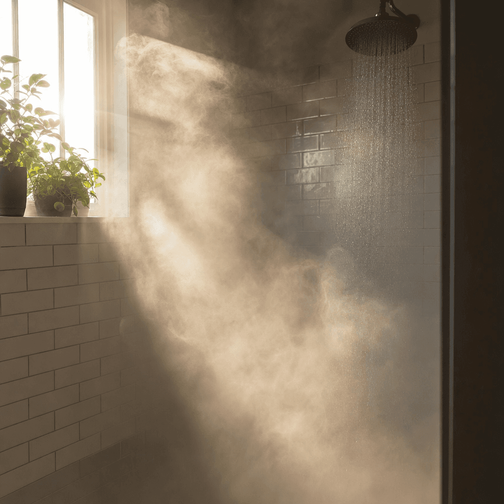 The steam you stand in carries whatever your water carries.
